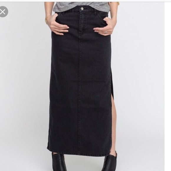 cheap monday denim skirt